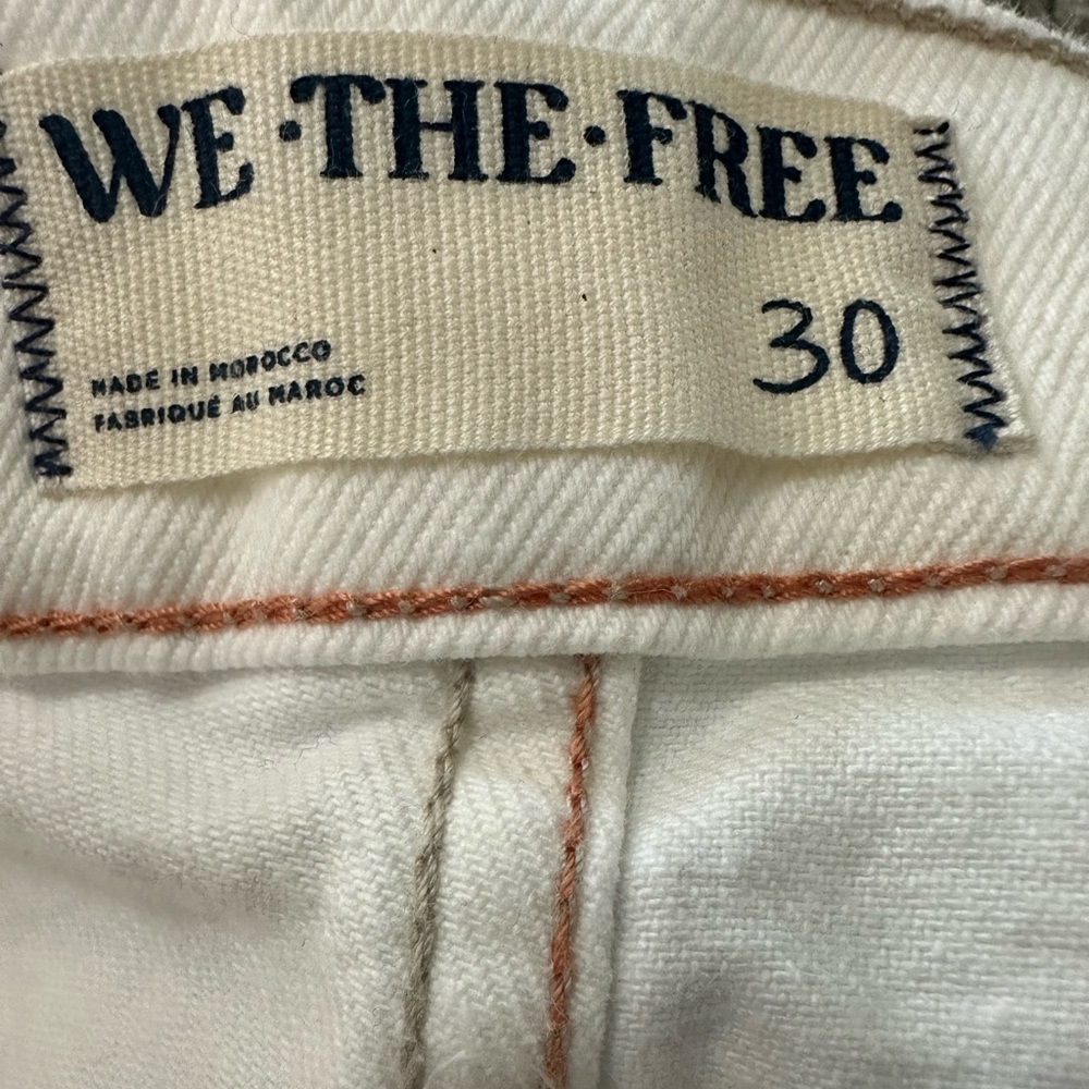 Free People White Jean Shorts - Picture 13 of 15